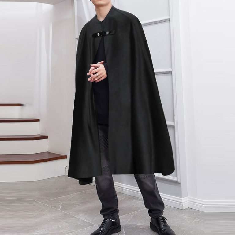 Manteau Cape Homme Poncho Bohème