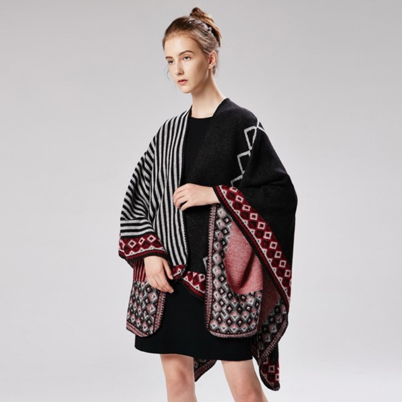 Poncho et Cape pour Femme - Poncho Boh?�me