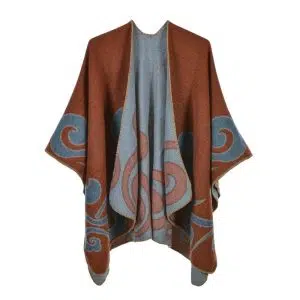 Poncho Femme Tribal