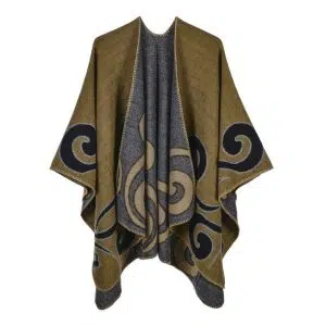 Poncho Femme Tribal