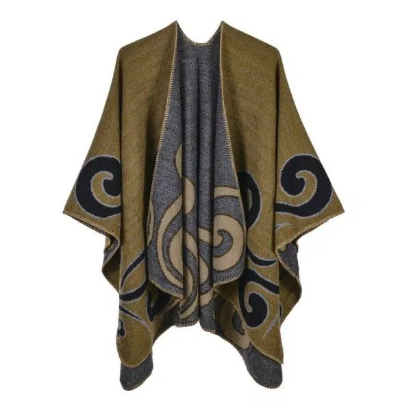 Poncho Femme Tribal