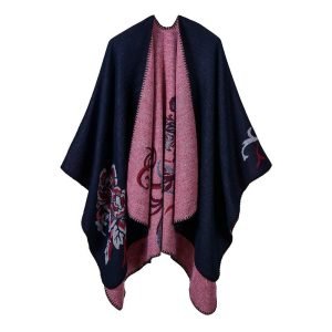 Poncho Fleuri