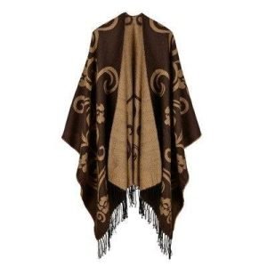 Poncho Femme Luxe