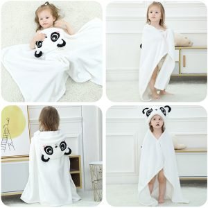 Poncho de Bain Bébé Panda