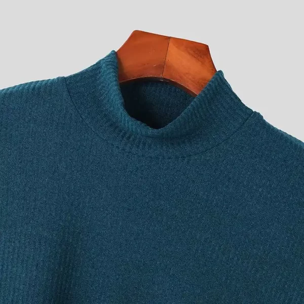 Poncho Court pour Homme - Bleu