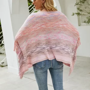 Pull Poncho Rose