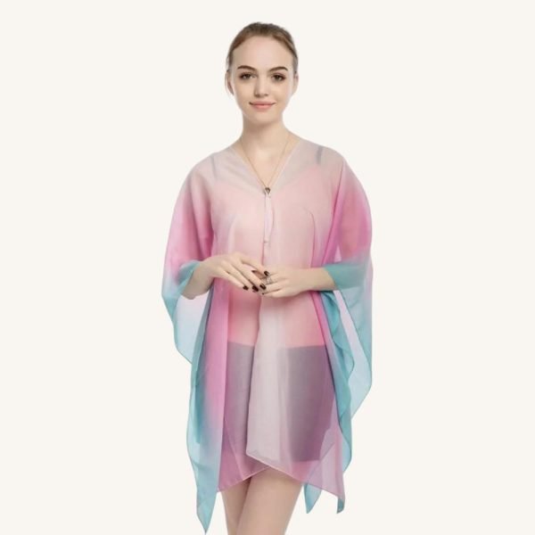 Poncho Été Pastel