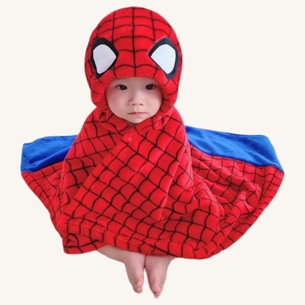 Poncho de Bain Spiderman