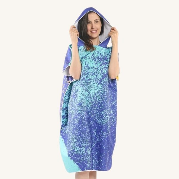 Poncho de Piscine Femme