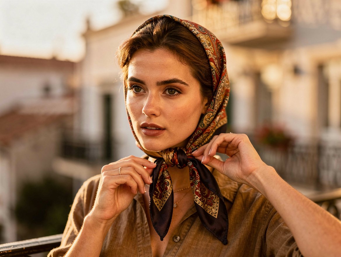 Comment nouer un foulard dans les cheveux : du bandeau bohème au nœud vintage