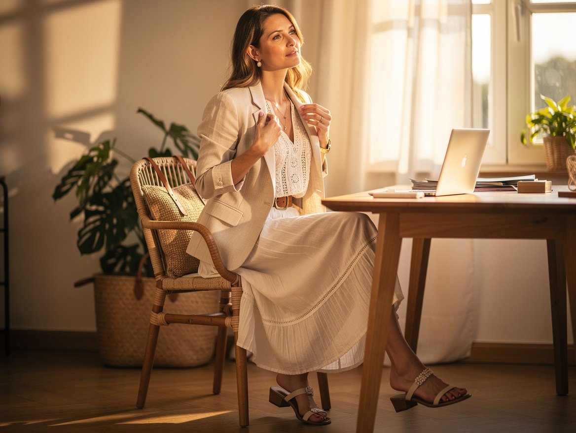 S'habiller au bureau et au travail quand il fait chaud : les bons compromis – comment s'habiller quand il fait chaud