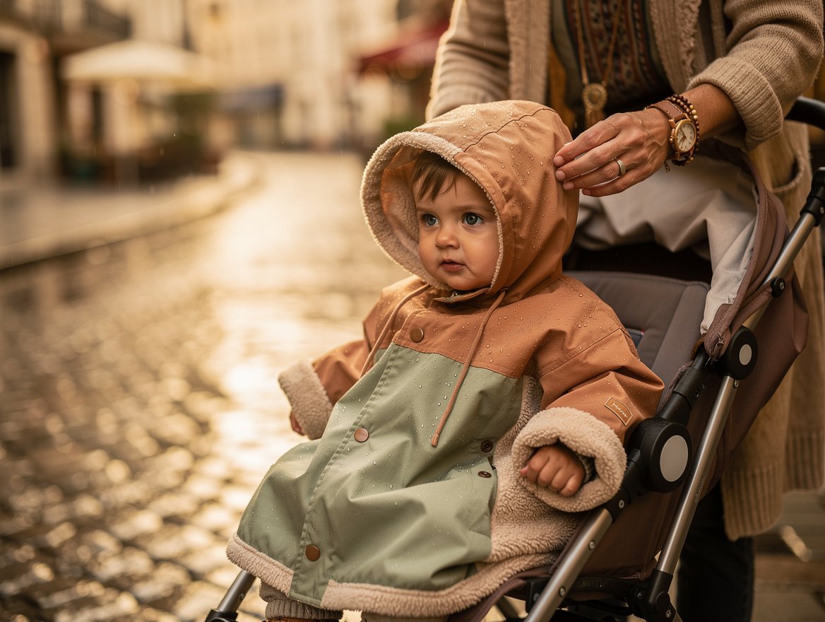 Poncho bébé hiver et pluie : évolutif, imperméable ou polaire ?