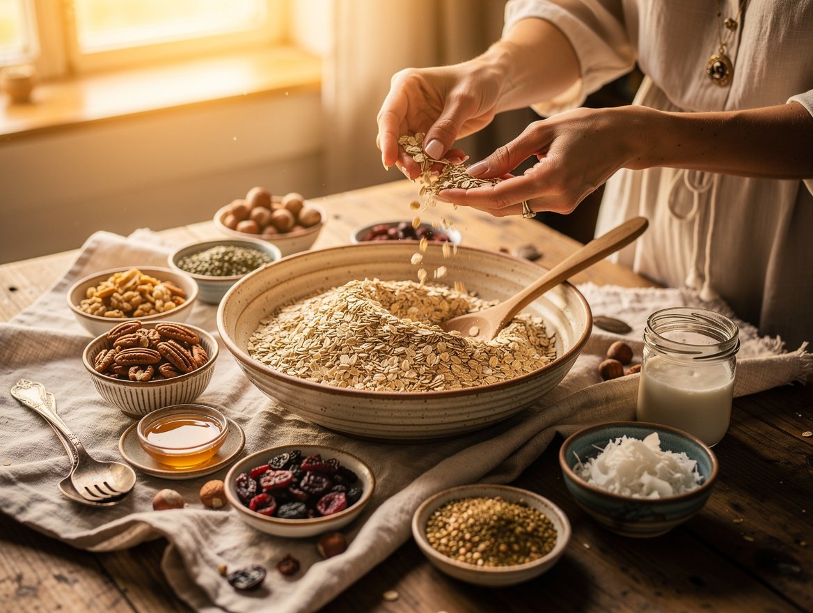 Les ingrédients essentiels pour une recette de granola maison réussie – recette granola maison