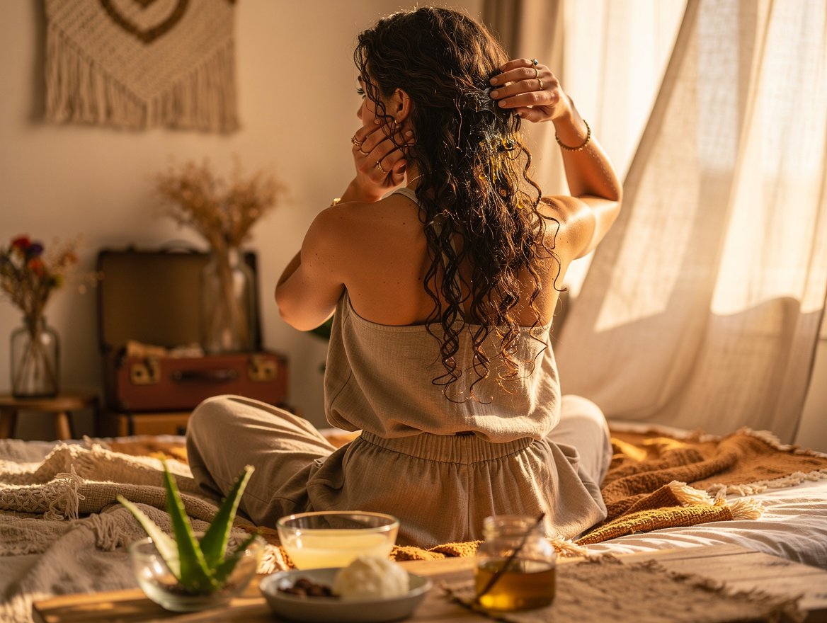 Soin naturel pour cheveux bouclés : comment respecter la spirale ? – soin cheveux naturel