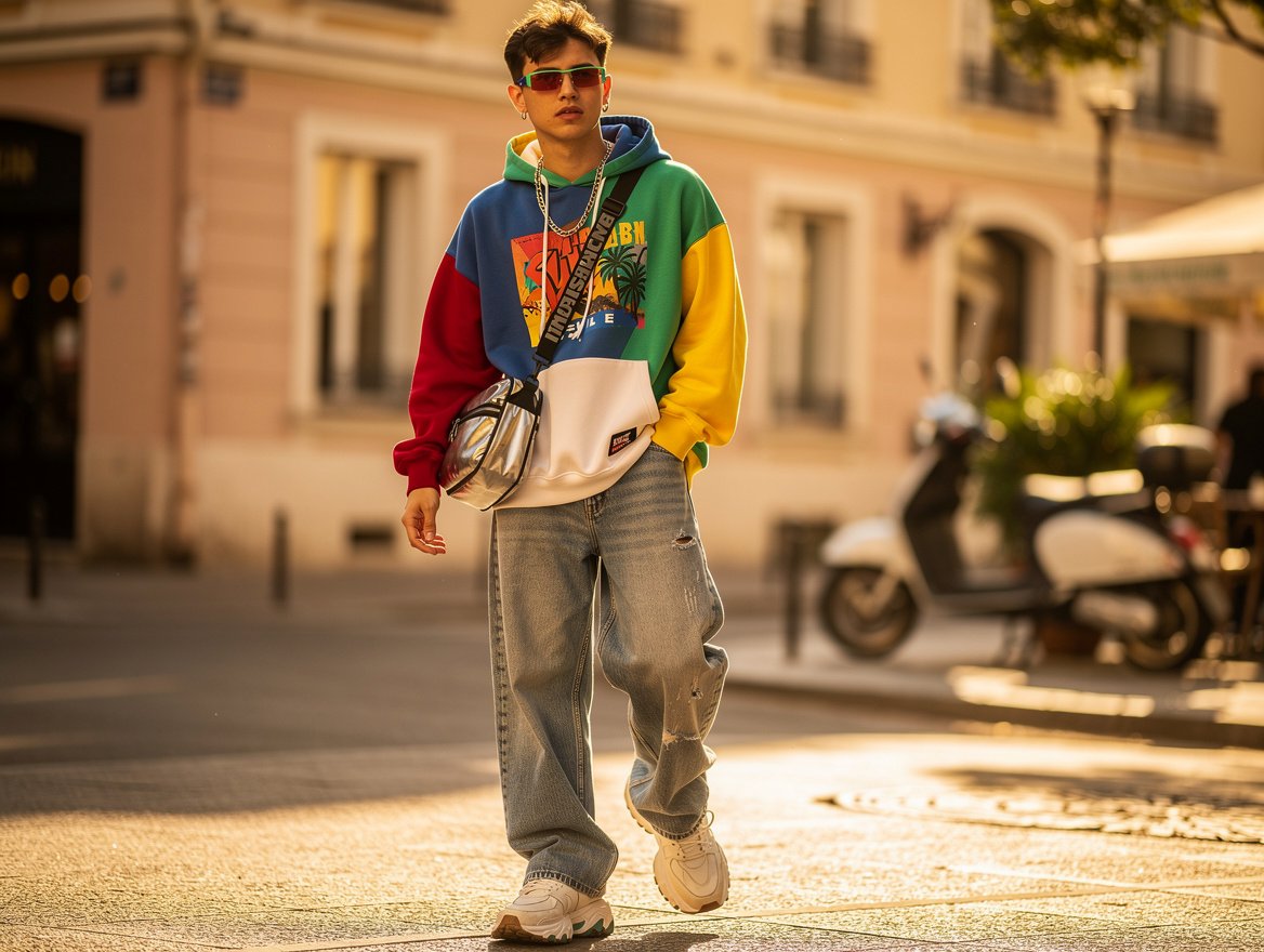 Style Y2K homme : les looks streetwear à adopter